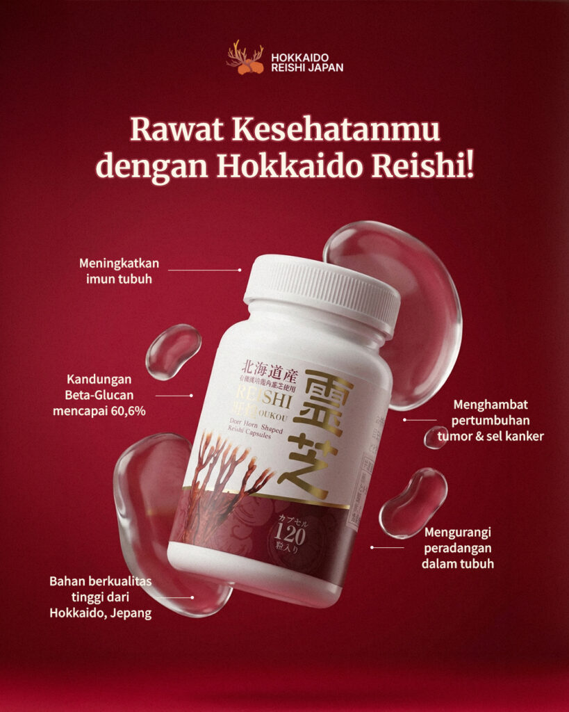 OUKOU DEER HORN-Rawat Kesehatanamu dengan Hokkaido Reishi