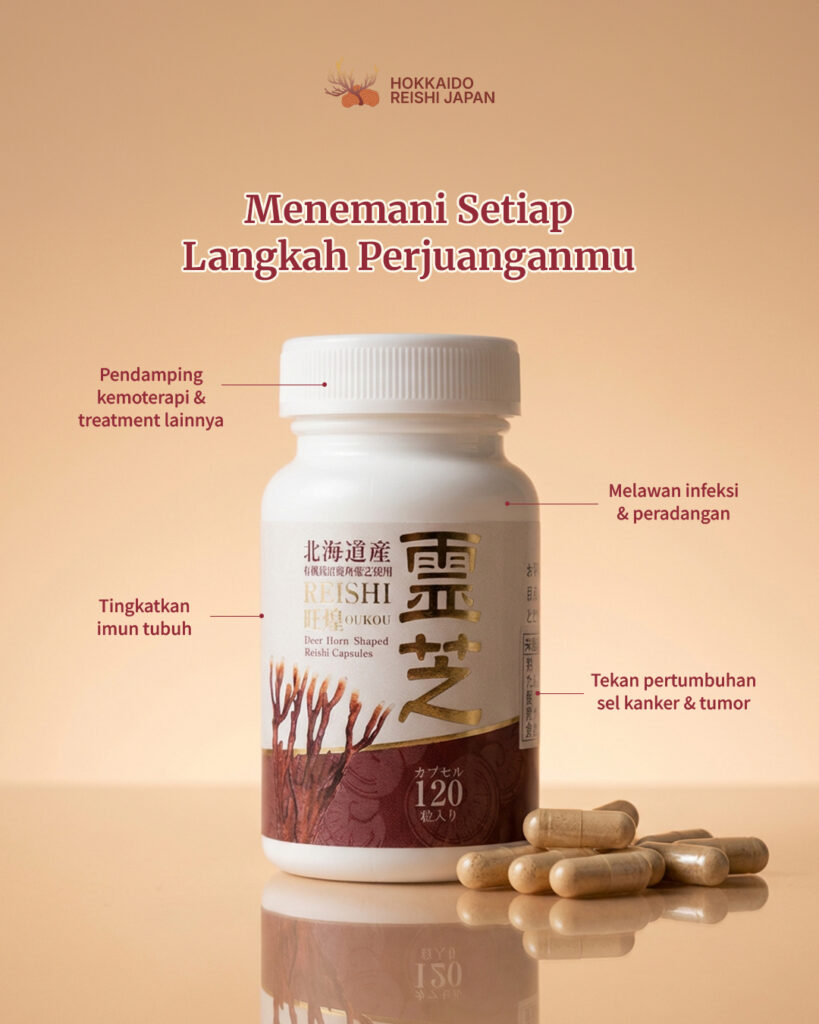 OUKU DEER HORN-Temani perjuangan melawan sel kanker