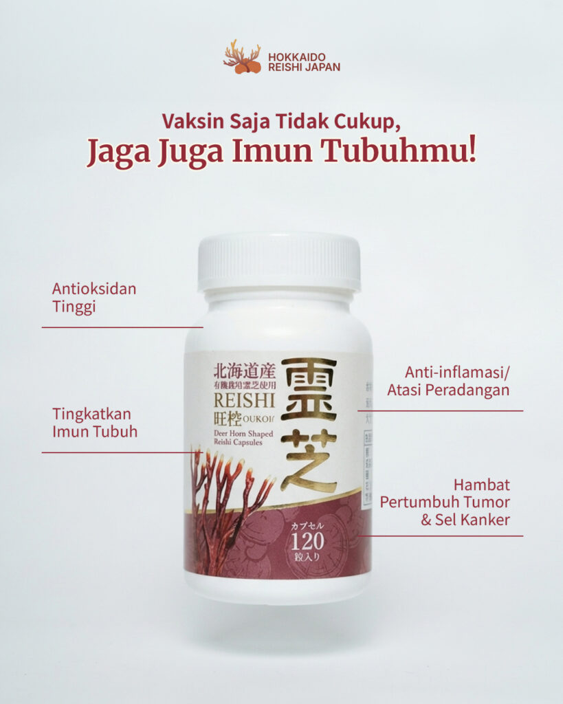 OUKU DEER HORN-Vaksin saja tidak cukup, Jaga Imun Tubuh